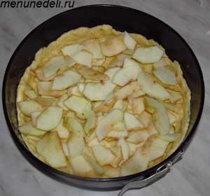 2. Пирог с яблоками по-итальянски