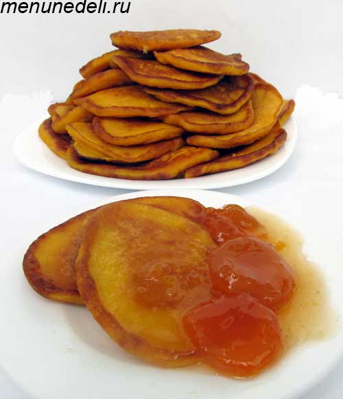 Оладьи с тыквой на кефире - традиционный рецепт с пошаговыми фото