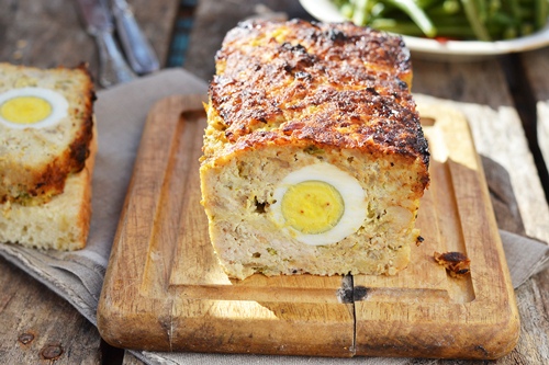 Мясной хлеб из курицы и яиц рецепт с фото, как приготовить на витамин-п-байкальский.рф