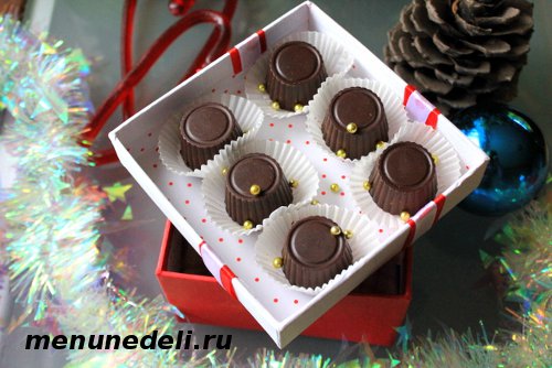 Домашние шоколадные конфеты, рецепт с фото