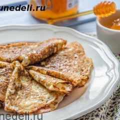 Блинчики на кефире для ребенка 1 год