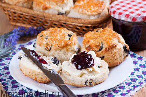 Scones: английские булочки к завтраку :s - пошаговый рецепт с фото