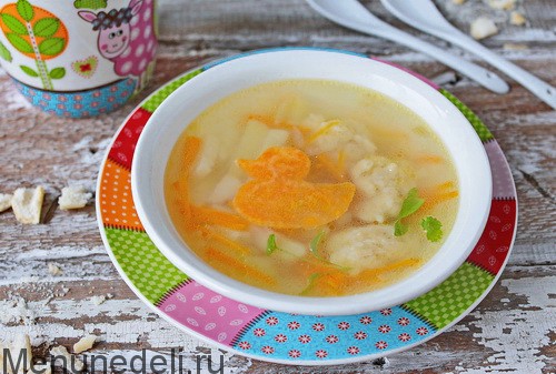 Суп с клецками - простой рецепт с овощами и зеленым горошком - Рецепты, продукты, еда | Сегодня