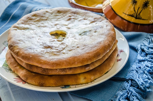 Домашнее тесто для осетинских пирогов