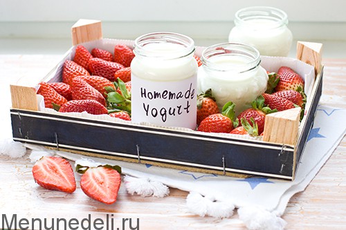 Домашний йогурт в мультиварке, пошаговый рецепт с фото