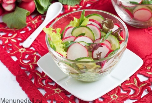 Салат из редиски. 11 очень вкусных и простых рецептов весеннего овощного блюда