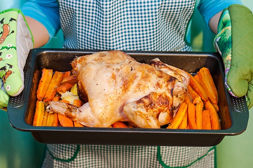 Курица, запеченная в мультиварке целиком, рецепт с фото — ТутВкусно! ru