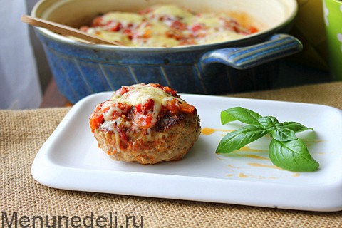 Котлеты в духовке с помидорами и сыром &#8211; вкусный рецепт с пошаговыми фото