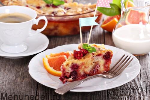 Слоеный пирог с клюквой - пошаговый рецепт с фото на уральские-газоны.рф