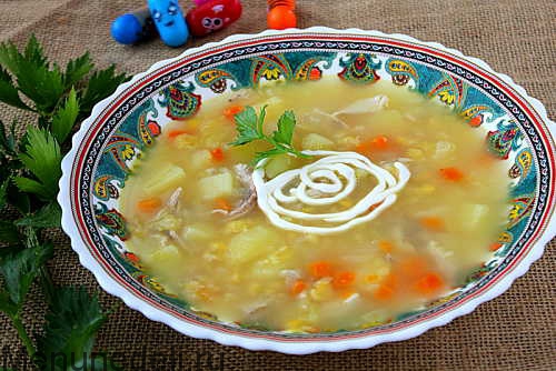 Гороховый суп как в детском саду быстро и просто - традиционный рецепт от Копилки Кулинара