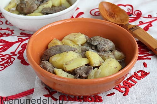 Картошка с куриной печенью в духовке: рецепт, советы и рекомендации