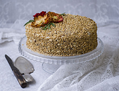 Постный торт «Черный лес» – пошаговый рецепт приготовления с фото