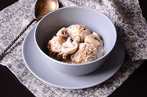 Фрикадельки в сливочно-сырном грибном соусе рецепт – Ирландская кухня: Основные блюда. «Еда»