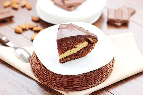 Шоколадно-банановый пирог в мультиварке — рецепт для мультиварки