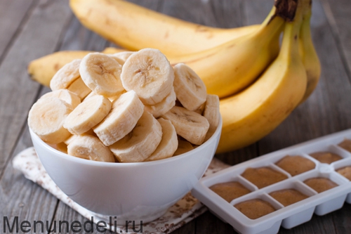 Как заморозить бананы