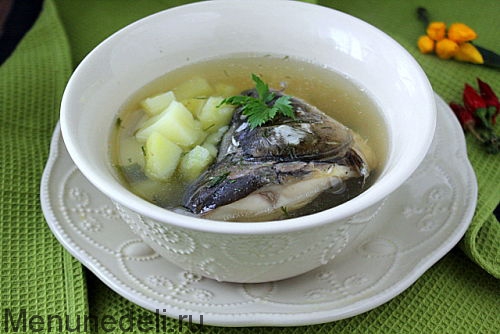 Рыбный суп из головы семги - оригинальный рецепт с пошаговыми фото