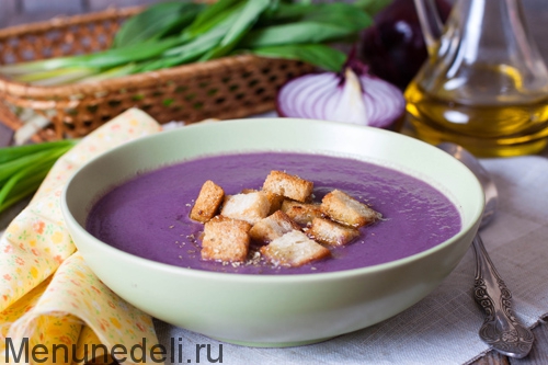 Суп-пюре из картофеля с гренками – пошаговый рецепт приготовления с фото