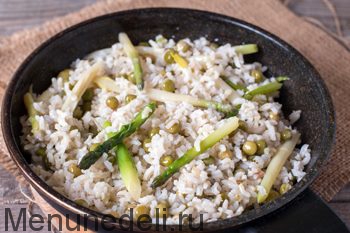 Рецепт приготовления плова из бурого риса: