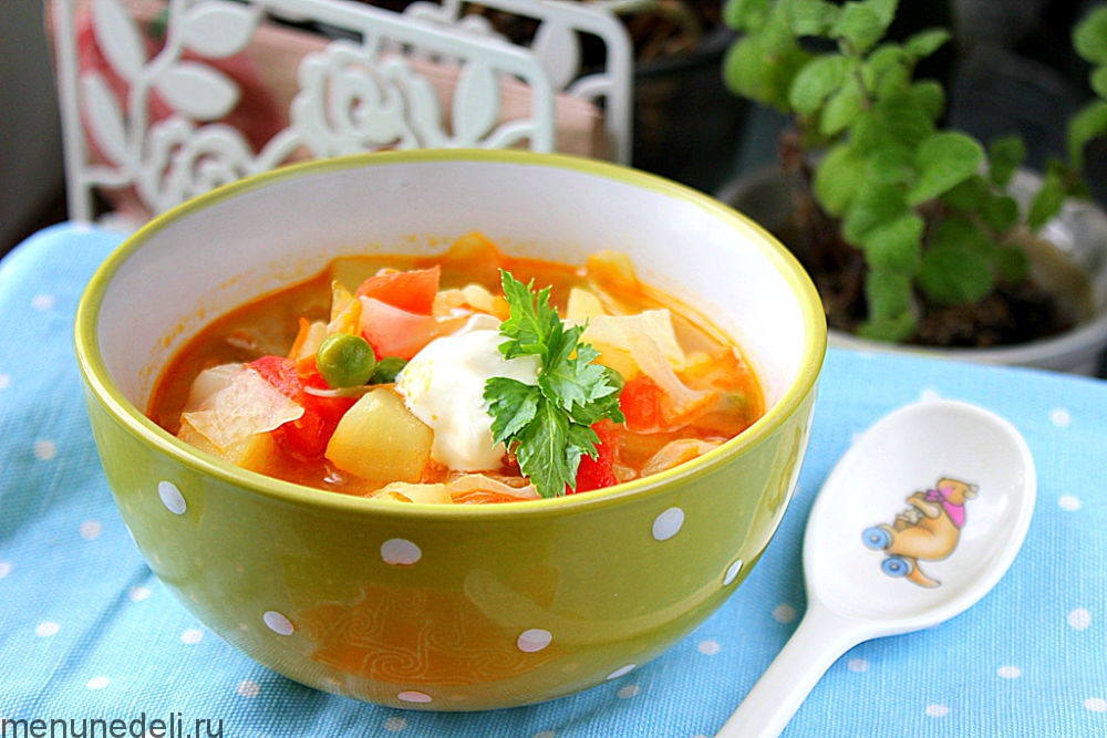 Постный овощной суп на Поварёапекс124.рф