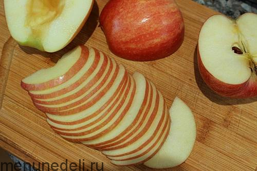 Розочки из слоёного теста с яблоками пошаговый рецепт с фото
