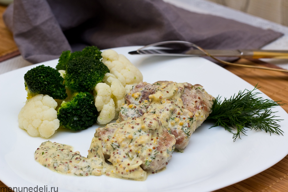 Мясо в горчичном соусе – пошаговый рецепт приготовления с фото