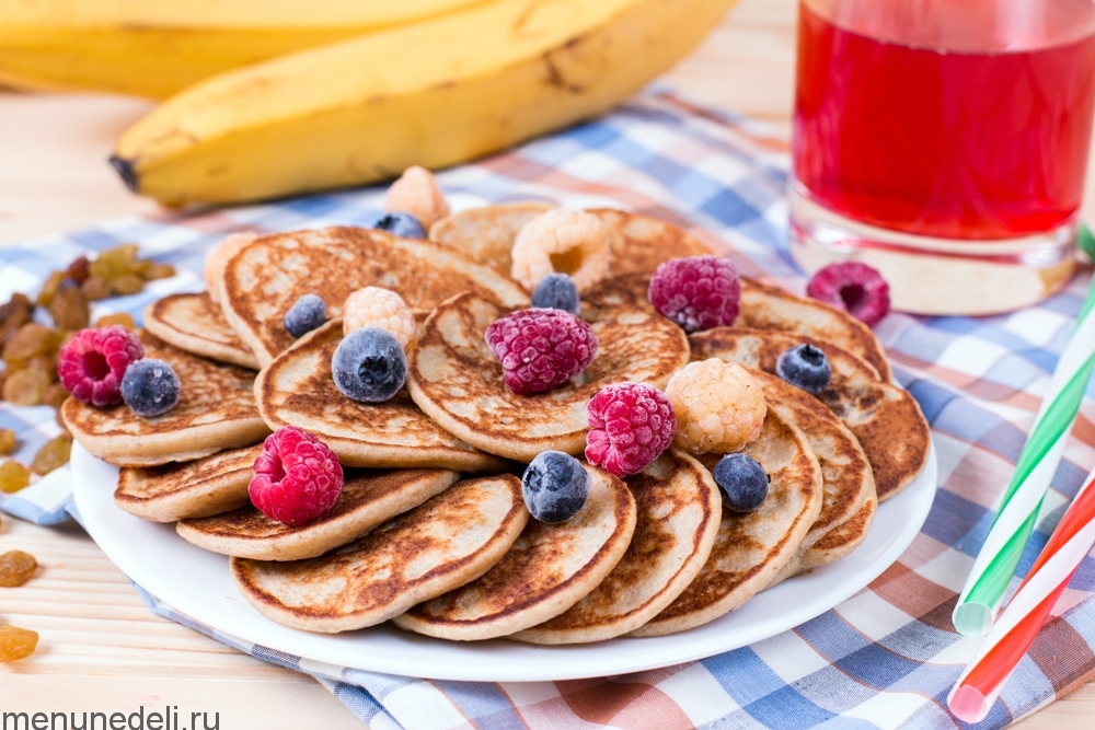 Банановые оладьи с овсянкой рецепт – Американская кухня: Выпечка и десерты. «Еда»