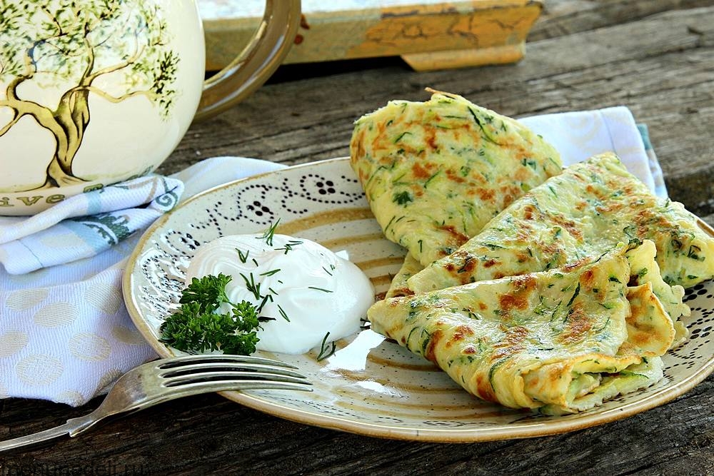 Блины с адыгейским сыром рецепты