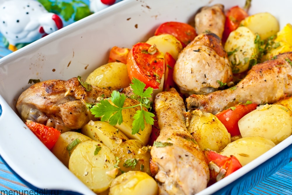 Рецепт голени куриные в духовке: легко, быстро и вкусно!
