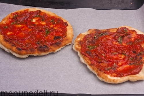 Ингредиенты для «Пицца с куриной грудкой»: