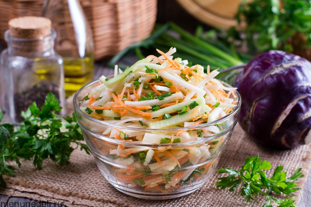 Салат из свежей капусты с огурцом: рецепт | Меню недели