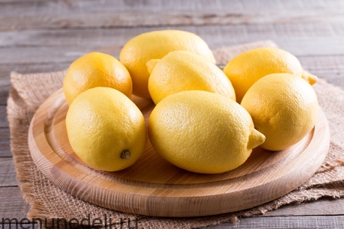 Маринованные лимоны - кратчайший рецепт