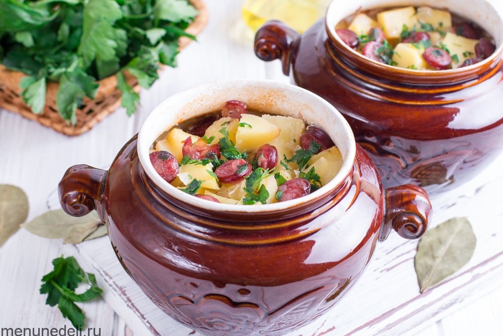 Рецепт сосисок с картошкой и грибами – пошаговый рецепт приготовления с фото