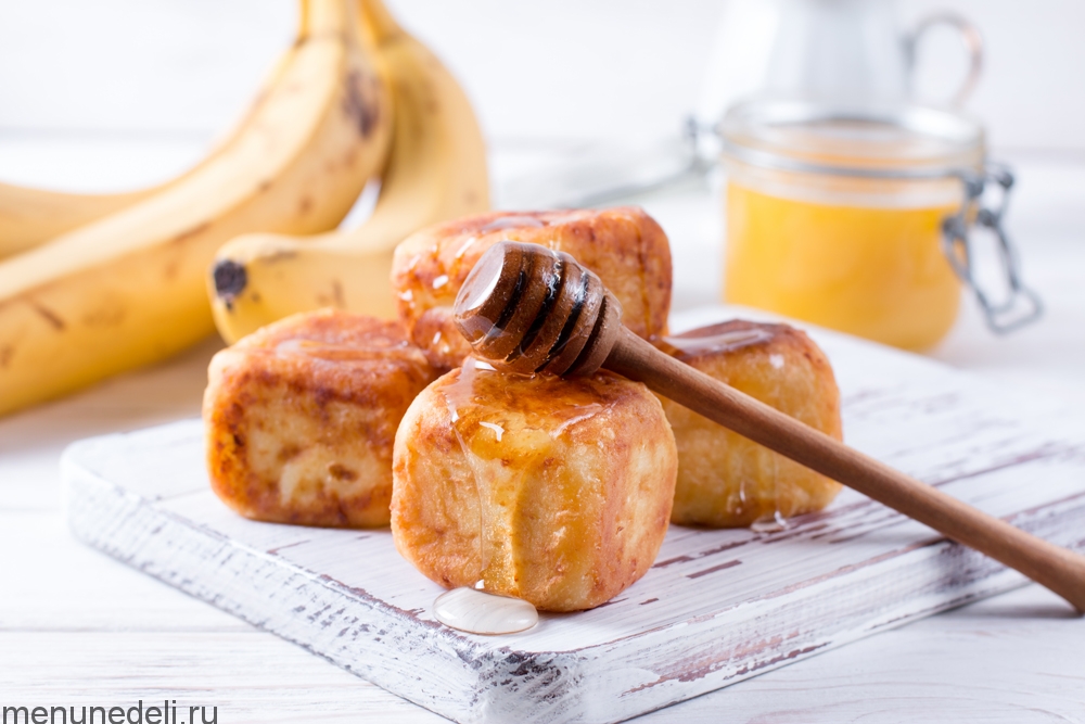Сырники с бананом «Минутка», пошаговый рецепт на ккал, фото, ингредиенты - mizuko