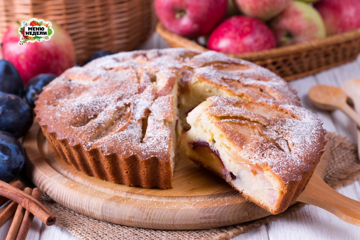 Яблочный пирог на скорую руку рецепт – Европейская кухня: Выпечка и десерты. «Еда»