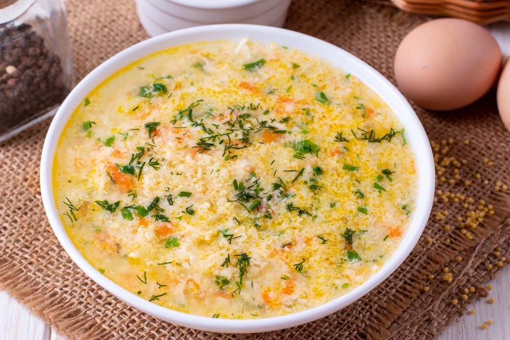 20 легких и очень вкусных супов с яйцом