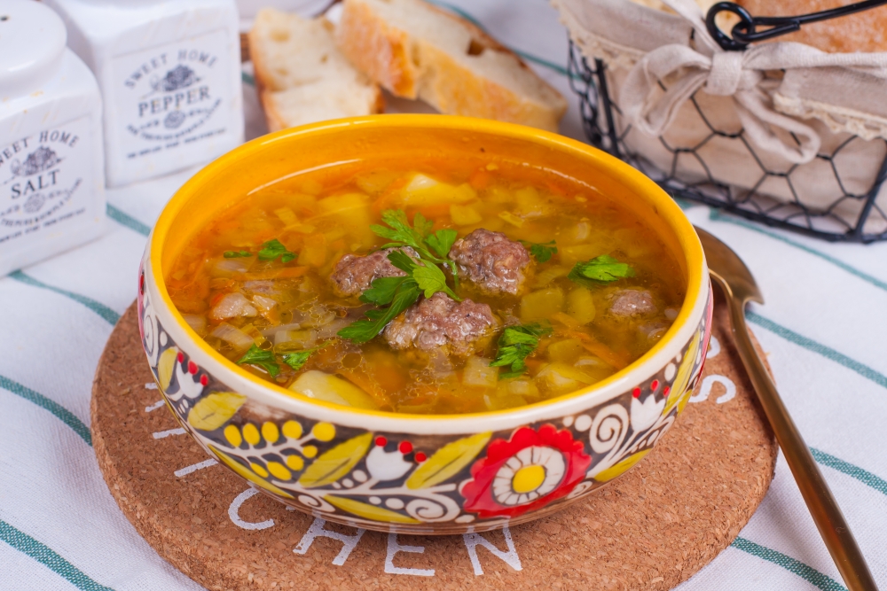 Суп с фрикадельками в мультиварке-скороварке рецепт пошагово с фото - как приготовить?