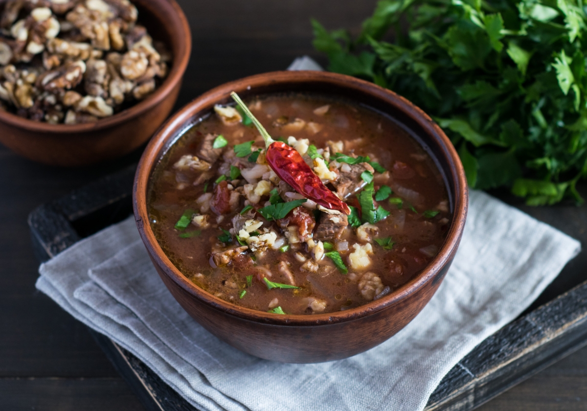 Как приготовить Суп харчо классический из говядины с рисом рецепт пошагово