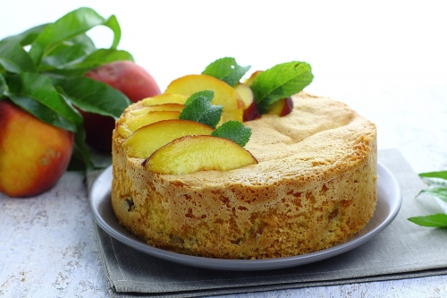 Персиковый торт-суфле – пошаговый рецепт приготовления с фото