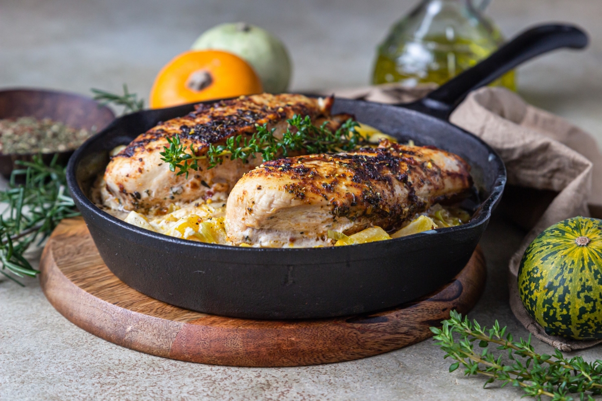 Вариант 1: Овощное рагу с курицей — классический рецепт с пошаговыми фото