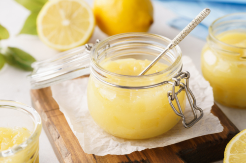 Рецепт капкейков с лимонным курдом