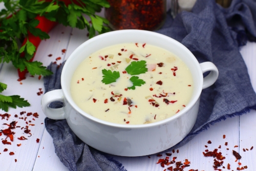 Суп с грибами и яйцами • Южночешская кулайда - пошаговый рецепт с фото на Готовим дома