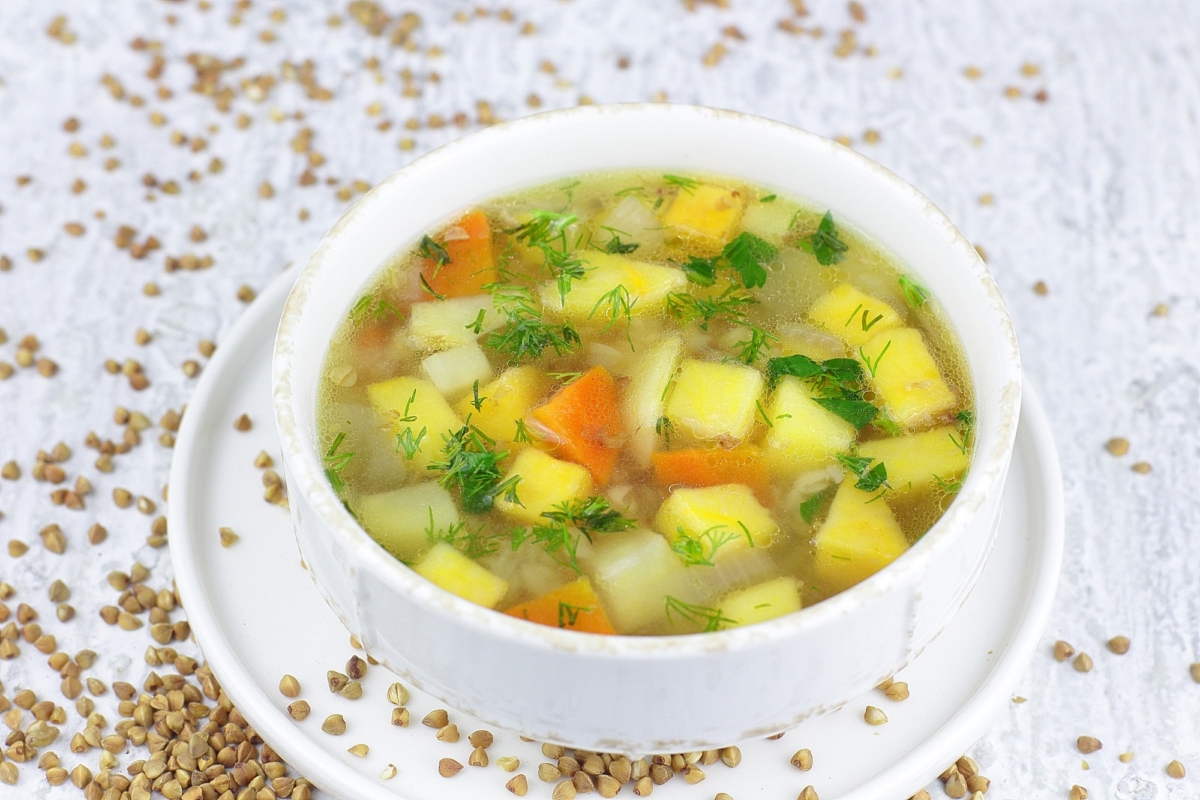 Вкусный суп с репой и картошкой