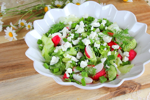 20 легких салатов на каждый день или праздничный стол