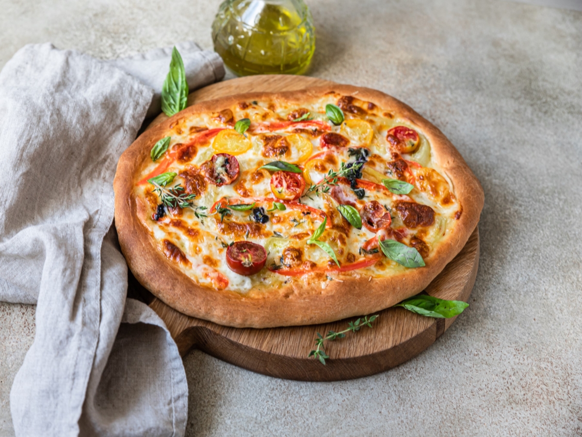 рецепт приготовления пиццы сыром фото 106