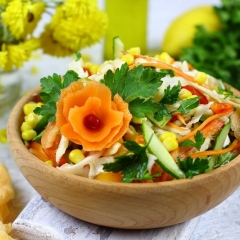 Простые и вкусные рецепты постных салатов на 2020 год