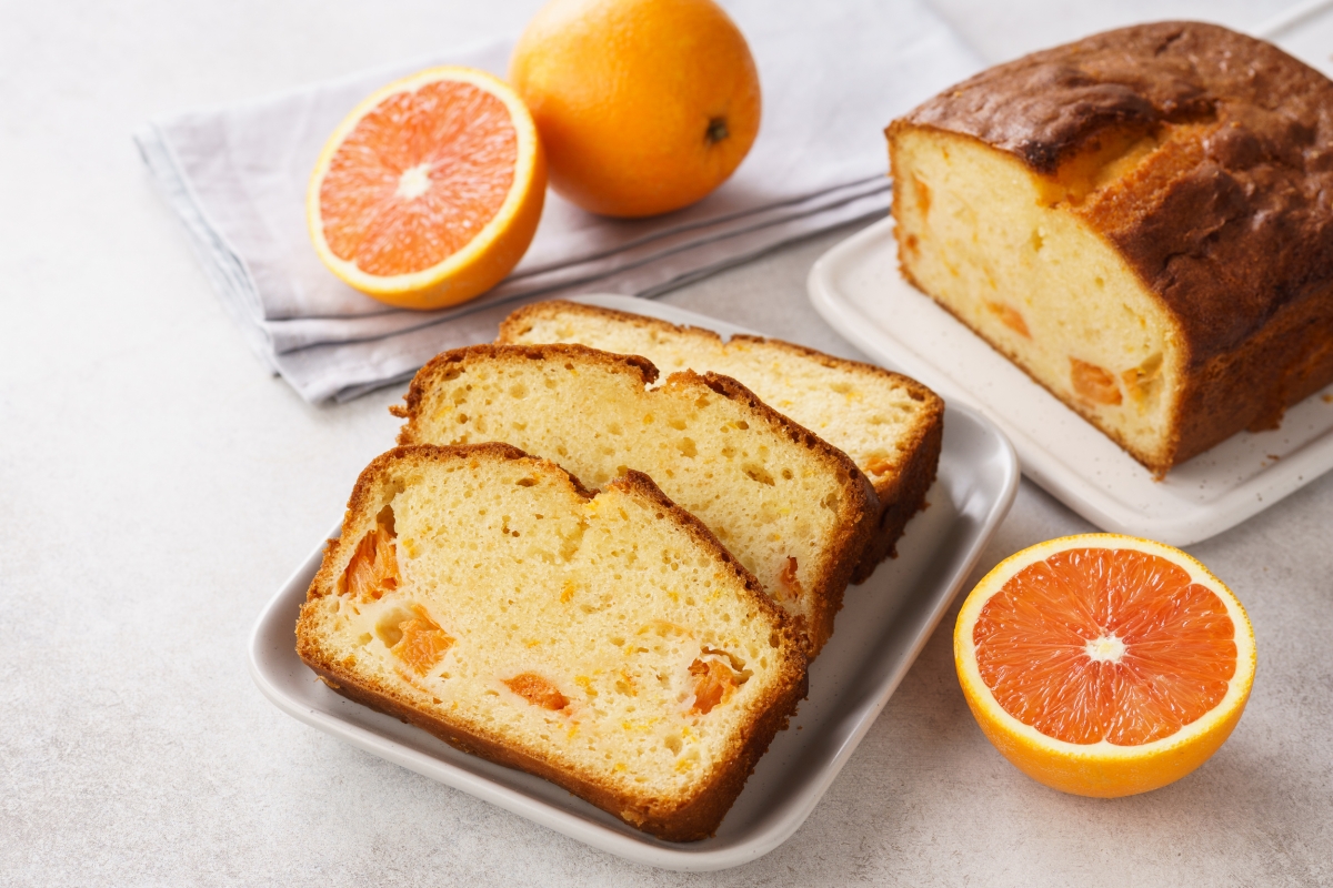 Апельсиновый кекс в духовке — пошаговый рецепт с фото