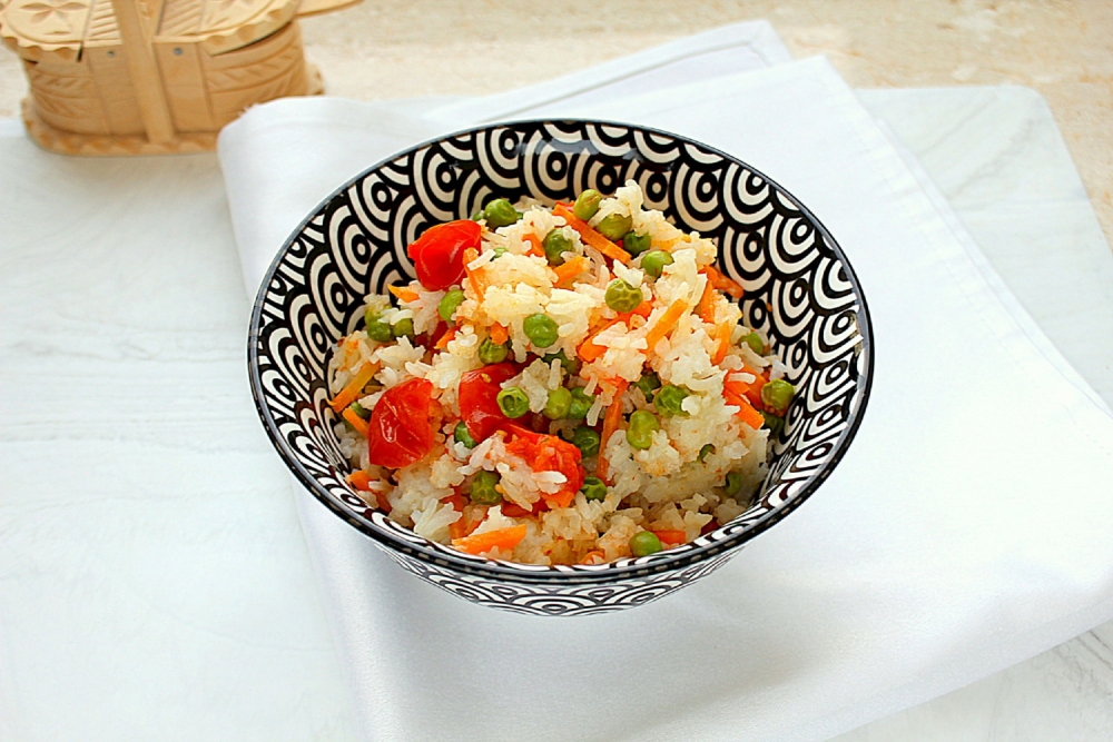 Рис с овощами в мультиварке — рецепт с фото пошагово
