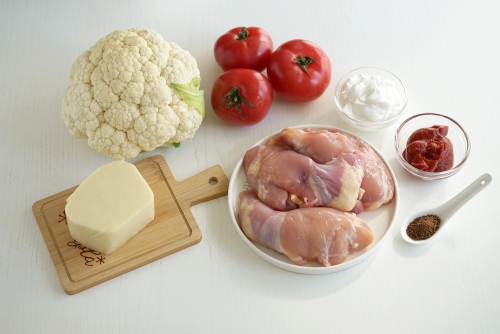Курица с картошкой и цветной капустой в духовке - пошаговый рецепт с фото на конференц-зал-самара.рф