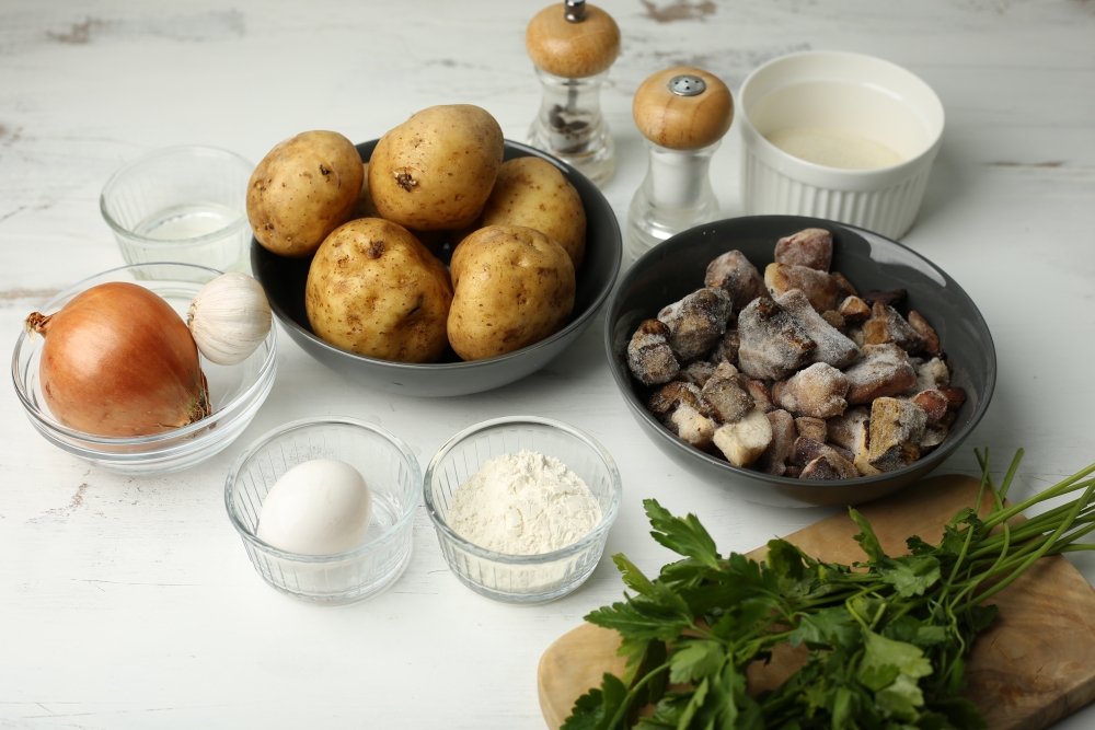 Картофельные зразы с грибами рецепт – Украинская кухня: Основные блюда. «Еда»