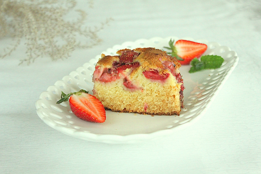 Пирог с клубникой в духовке - 43 рецепта простых и вкусных с пошаговыми фото